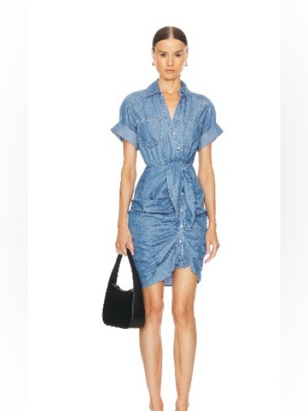 NWT VERONICA BEARD Hensley Denim Dress SIZE 8
